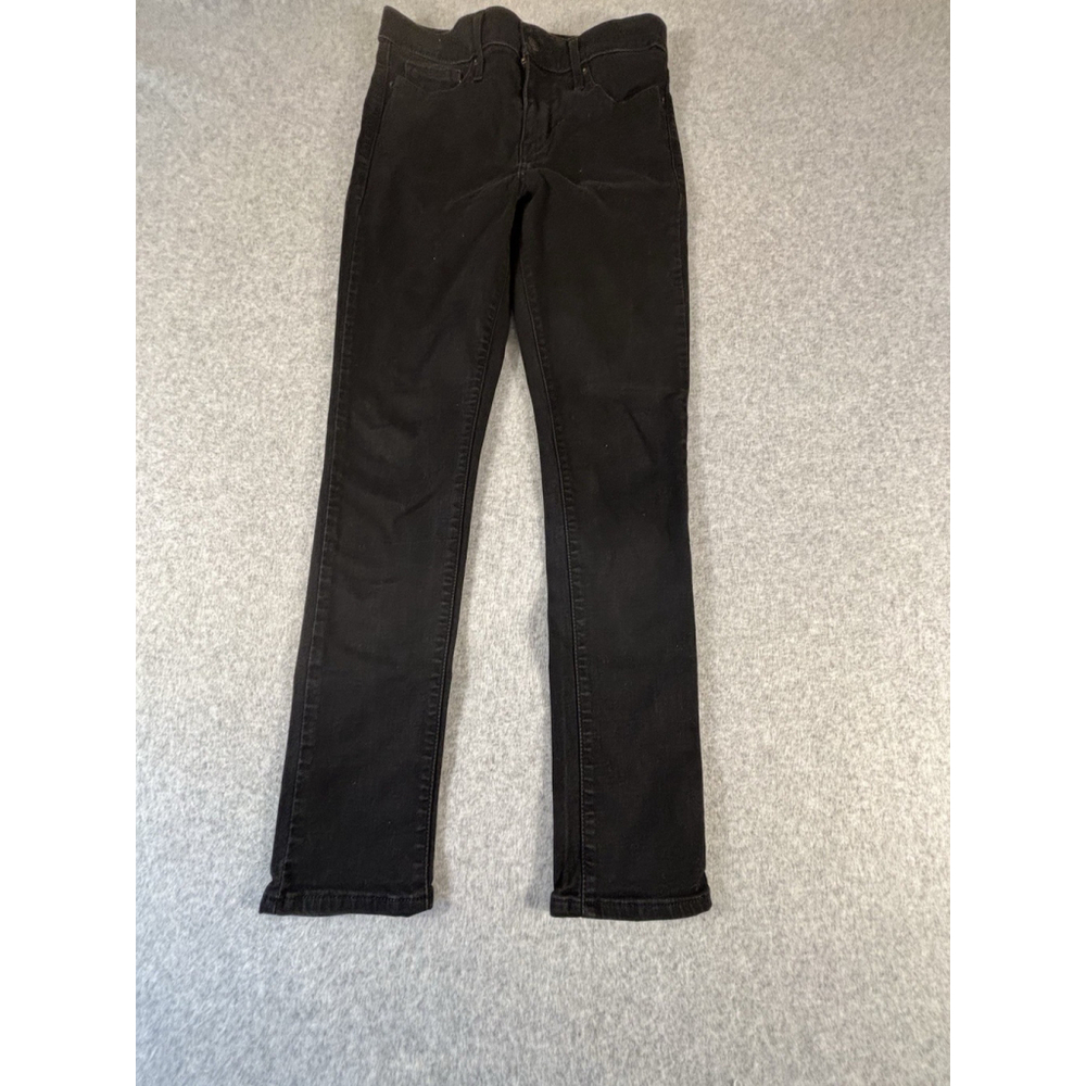 Levis 311 Shaping Skinny Jeans Womens 28 Black Stretch Denim Mid Rise‎ Pants